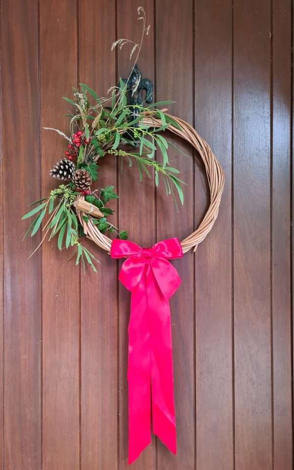Christmas Willow Wreath Weaving Workshop