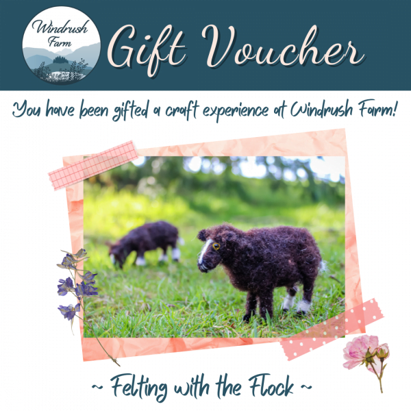 Felting with the Flock Workshop Gift Voucher
